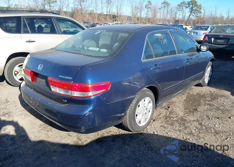 2004 Honda Accord 2.4 Lx from USA, damaged, VIN 1HGCM56304A070759